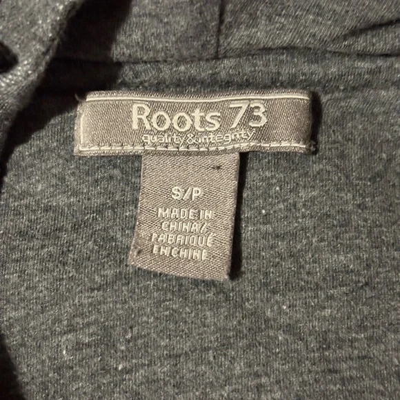 Roots Women's Charcoal Utility Jacket small #casual - Picture 9 of 10